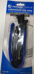 Jonard Tools CTF-200 Coax Compression Tool RG6 RG11 Long F Connector Crimper NEW