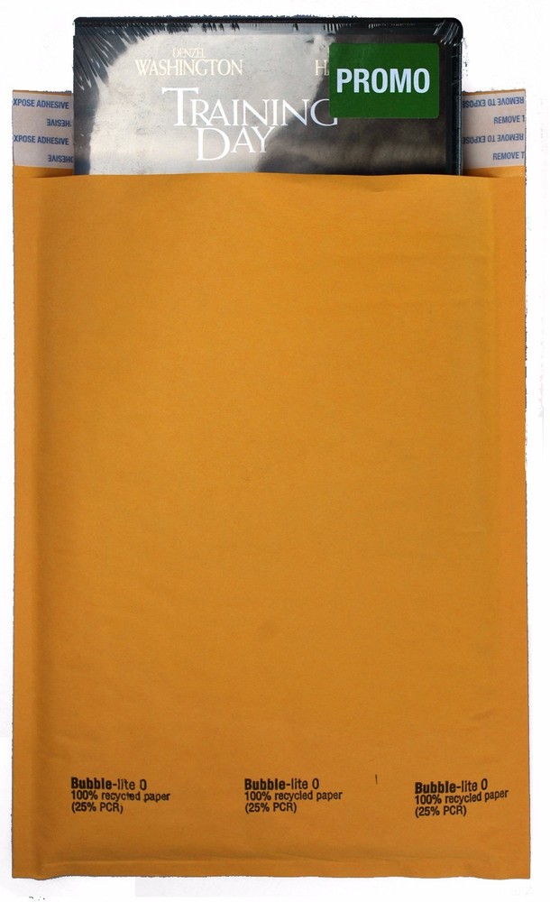 500 #0 ” Bubble Lite ” 6×10 Kraft Bubble Mailers Padded Envelopes Bags CD DVD