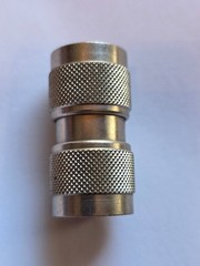 AMPHENOL RF CONNECTOR 94375-UG-57B/U, N-Type Plug to N-Type Plug Adapter