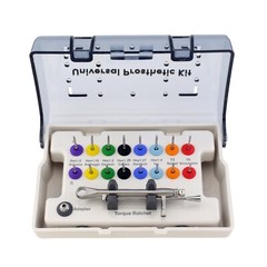 Universal Implant Drivers Kit Prosthetic Hex Screwdrivers Locator Manual Adapter