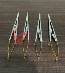Lot of 4 HU FRIEDY Castroviejo straight Needle Holder 7″ 18cm NH5024