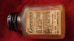 Vintage grumbacher Vintage Grumbacher Distilled Purified Turpentine Bottle