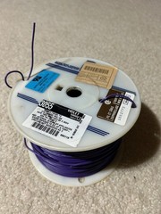 @ 900 ft, Alpha Wire 3055 Hook-up Wire 18AWG strand 16/30 , Violet color