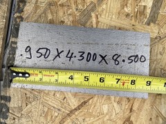 Titanium Plate 4.30” X 8.500” X .953” THK 6AL-4V Grade 5
