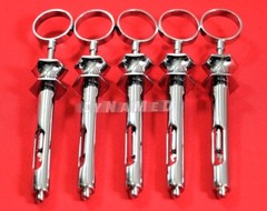 5 EA PREMIUM GERMAN STAINLESS DENTAL ASPIRATING SYRINGE DENTAL INSTRUMENTS 1.8CC