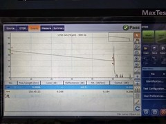 EXFO MAX-715B-M1-EA-RF SM 1310 1550 OTDR iOLM iAVD with PM VFL WiFi BT MaxTester