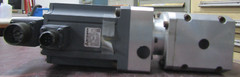 😀 MITSUBISHI 3000 RPM AC SERVOMOTOR 129V 3.6A 600W HA-FF63C-UE W/ RPL GEAR BOX
