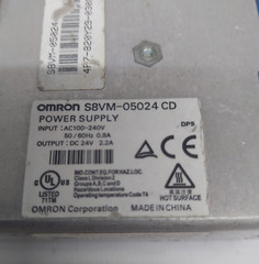 OMRON S8VM-05024 CD POWER SUPPLY S8VM05024CD