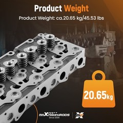 Complete Cylinder Head 19077-03048 for Kubota V2003 V2203T V2203E V2203B U45