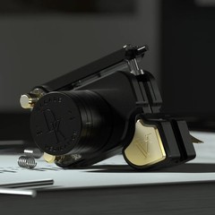 V7 Coreless Motor Rotary Tattoo Machine 14000Rpm Adjustable Stroke Professional