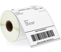 20 Rolls 4×6 Direct Thermal Shipping Labels 250 Roll Zebra 2844 ZP450 Eltron