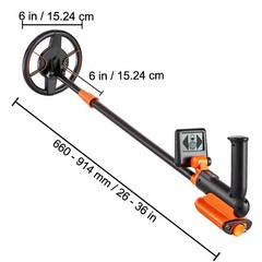 Metal Detector for Kids Professional Gold Detector 6 in IP68 Waterproof