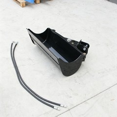 600mm Excavator Flail Mower Attachment, 25mm Pin, 92mm Center, 105mm Ear Width |