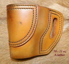Gary C’s Avenger OWB Left Hand HOLSTER – for the Ruger SR9C/SR40C Leather
