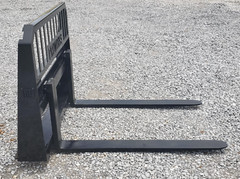 Skid Steer 48″ Pallet Forks 5500 Pound Rating Fits Bobcat Quick Attach-Free Ship