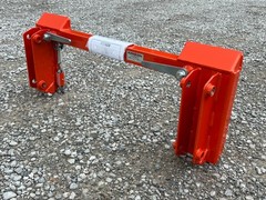 Kubota LA403 Tractor Loader To Skid Steer Quick Attach Adapter Conversion USA
