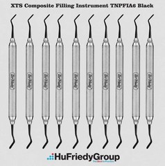 Lot of 10 Pcs Hu-Friedy XTS Composite Filling Instrument TNPFIA6 Black Tip