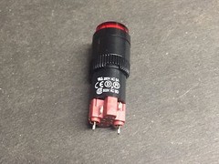EAO 01-131.025/003 Illuminated Pushbutton Switch Red (1pc =1 lot)