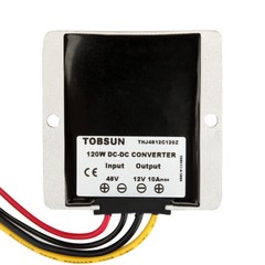 DC 48V 36V to DC 12V 10A 120W Golf Cart Converter Voltage Regulator Waterproof