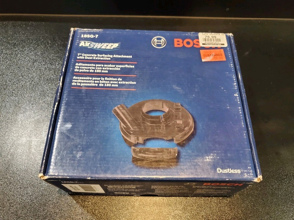 Bosch 18SG-7 Surface Grinding Guard – New Condition Open Box