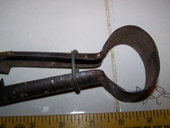 Vintage Wool Sheep Metal Hand Shears Scissors 9″ long Horse mane