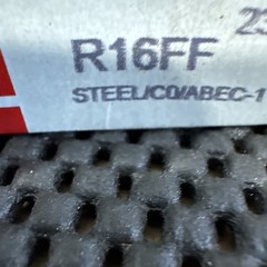 MRC SKF R16FF 1″ x 2″ x 1/2″ Shielded Bearing