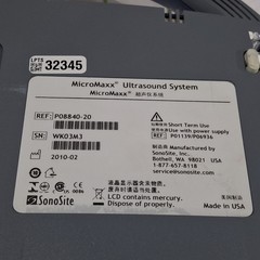 Sonosite Micromaxx Portable Ultrasound