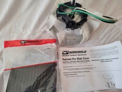 Wiremold Ratchet-Pro Service Floor Box Cover Kit 20A 125V 897CTC 897CFFTC 881CTC