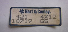 Lot of 4 Hart & Cooley Lay-In Floor Register, 13-1/2″ L X 5-1/2″ W X 1-1/2″ H