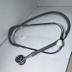 Gray Dual Head Acoustic Stethoscope for Family & Emergency Medicine