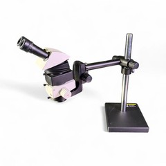 Leica M50 Stereo Microscope w/ Boom Stand, 10x/23 Eyepieces & 0.5x Objective