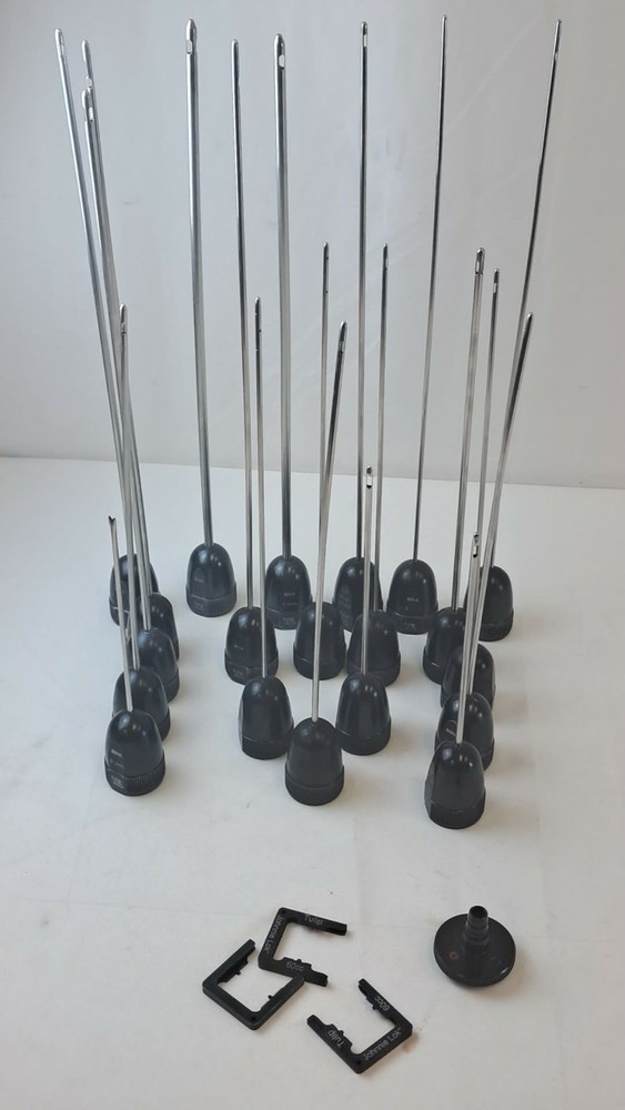 24 pc Tulip 60cc 3.0/3.7/4.4/4.6/6.3mm Liposuction Cannulas w/ Tray