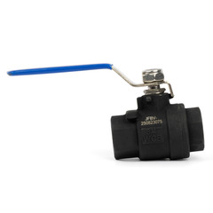 U.S. Solid 2-Way Manual Ball Valve 3/4 in Female Carbon Steel Full Port