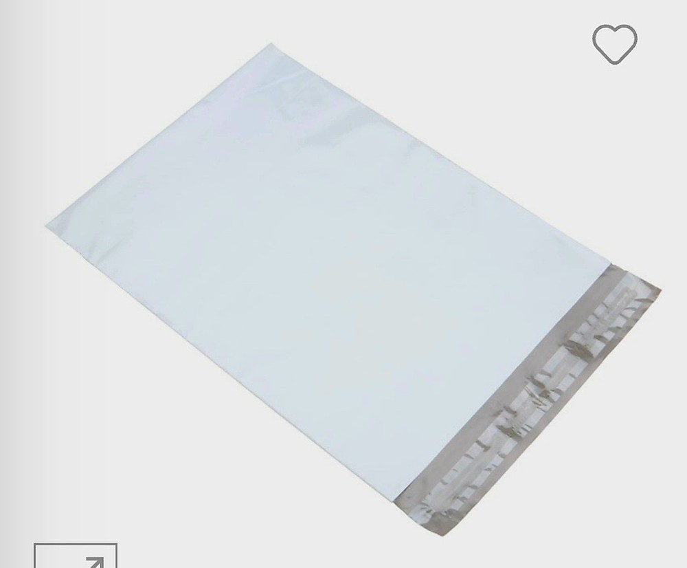19 x 24″ White Poly Mailers 125/case