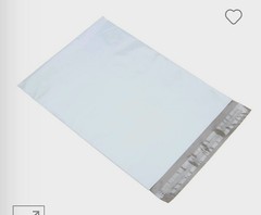 19 x 24″ White Poly Mailers 125/case
