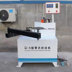 Woodworking Automatic Feeding Curve/Straight Edge Banding Machine Swing Arm 220V