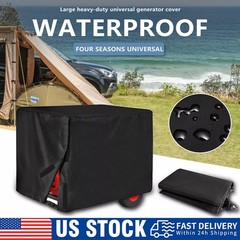 Universal Generator Cover 32x24x24″ Heavy Duty Waterproof Oxford For 5KW-10KW
