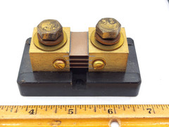 Deltec 600 Amp 42.9 MV Shunt MKB-12-00 New Old Stock **LOT OF 5**