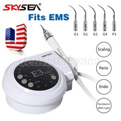 Dental Digital Control Ultrasonic Scaler with LED Detachable Handpiece VRN-A8