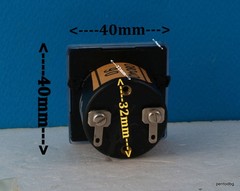 ANALOG PANEL MILI AMPER METER 0-6 mA 2.5 % MP40 BULGARIA NOS RARE