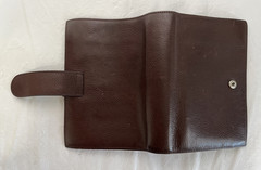 Gillio Firenze Compagna Personal 30mm Dark Brown Italian Leather Planner