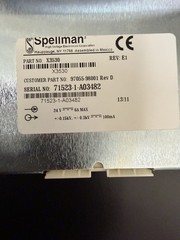 Spellman X3530 Power Supply Thermo Scientific Velos Pro Mass Spec 97055-98001