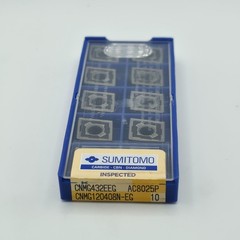 Sumitomo Turning Insert: CNMG432EEG AC8025P For Steel (pack of 10)