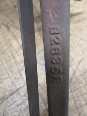 JOHN DEERE B GOVERNOR CONTROL & TENISON SPRING #B2635R & B2636B USED ORIGINAL