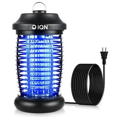 Iqn Bug Zapper Outdoor Plug-In Electric Mosquito Fly Zapper 15W Grid On/Off