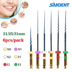 Dental Endo Endodontic Engine Rotary Files Root Canal NiTi Files 25mm 21mm 31mm