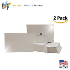 Universal Double Strip Postage Meter Tape Perforated 2 Packs of 150 Sheets (613)