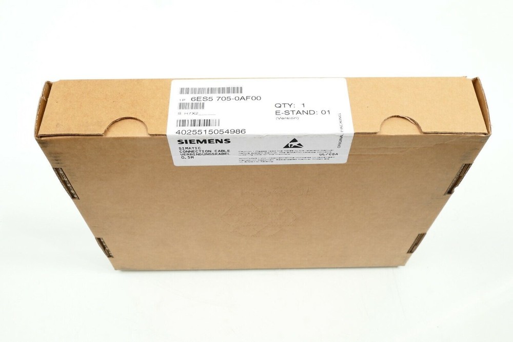 Siemens Simatic S5 Interconnect Cable 0.5m | 6ES5 705-0AF00 | E:01 | 6ES5705-0AF00