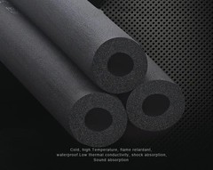 cSeao 1-Pack 1/4″ ID Pipe Insulation Foam Tube for 3/8″ x x 6FT, Black