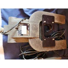 Lot of 2 Sensor Link Volt Litewire Fiber Optic Linked Ammeter w/analog output